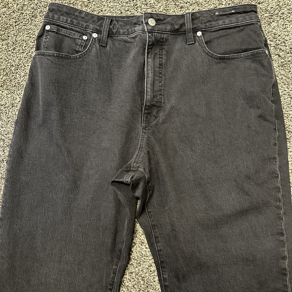 MADEWELL The Curvy '90s Straight Jeans Women's Size 33 Belmere Wash - Picture 2 of 12
